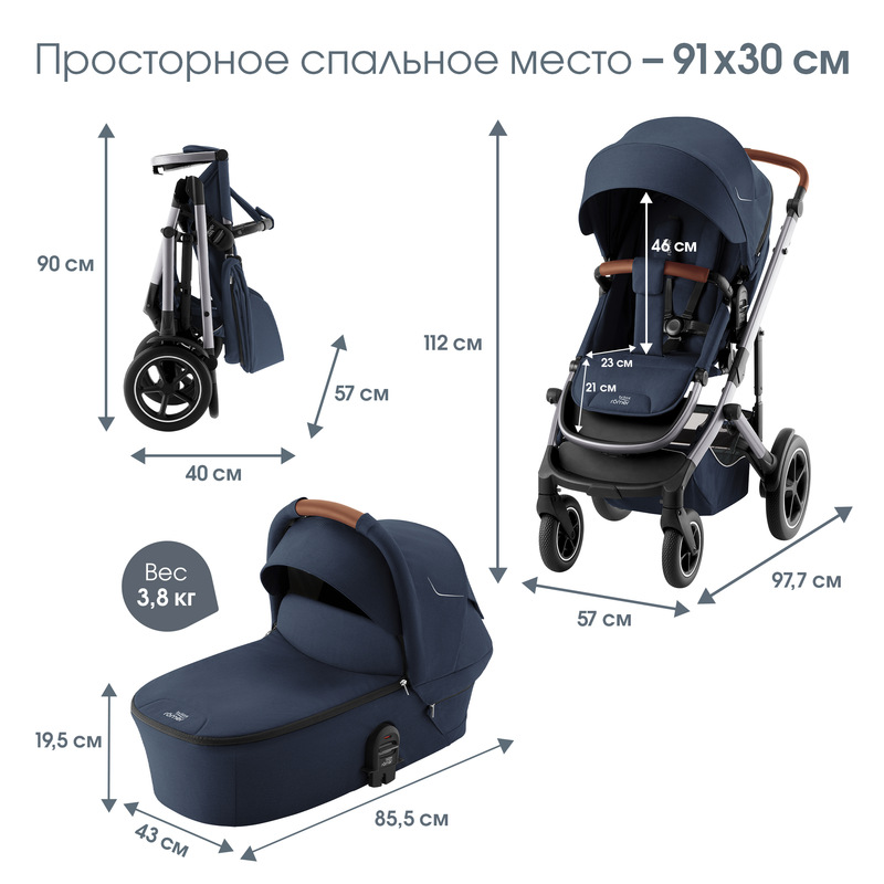 Детская коляска 2 в 1 Britax Roemer Smile 5Z. Фото №15 Детская коляска 2 в 1 Britax Roemer Smile 5Z. Фото №15