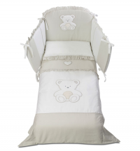 Комплект белья Italbaby из 5-и предметов Peluche, крем