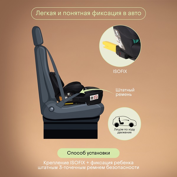 Детское автокресло-бустер KIDZI BRO i-SIZE. Фото №11 Детское автокресло-бустер KIDZI BRO i-SIZE. Фото №11