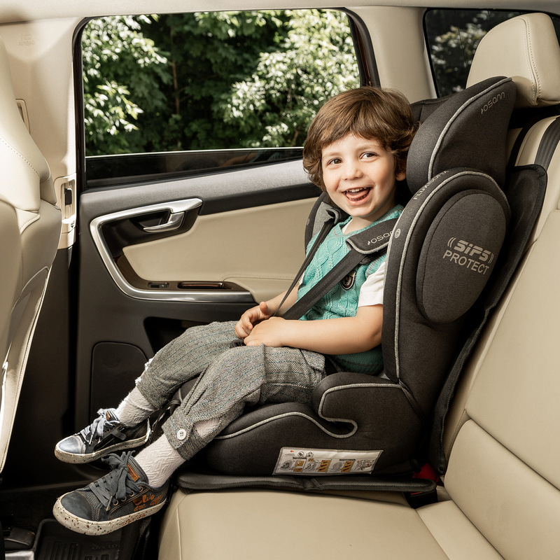 Детское автокресло FLUX ISOFIX Grey Melange. Фото №10 Детское автокресло FLUX ISOFIX Grey Melange. Фото №10
