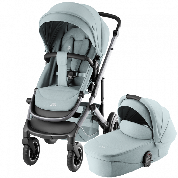 Детская коляска 2в1 Britax Roemer SMILE 5Z, Коллекция Стиль | Бирюзовый Детская коляска 2в1 Britax Roemer SMILE 5Z, Коллекция Стиль | Бирюзовый