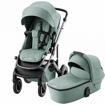 Детская коляска 2в1 SMILE 5Z, Jade Green_DIS1 Детская коляска 2в1 SMILE 5Z, Jade Green_DIS1