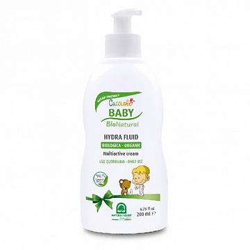 Детский увлажняющий флюид CUCCIOLO BABY BIO NATURAL, 200 мл Детский увлажняющий флюид CUCCIOLO BABY BIO NATURAL, 200 мл