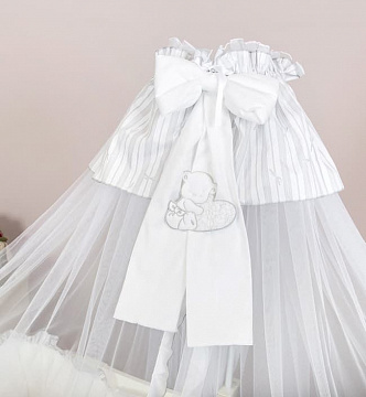 Круговой тюлевый балдахин Italbaby Love Oval Круговой тюлевый балдахин Italbaby Love Oval