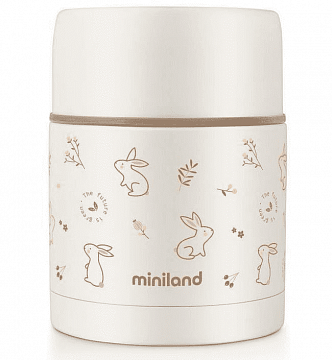 Детский термос для еды Natur Thermos Bunny, зайчик, 600 мл Детский термос для еды Natur Thermos Bunny, зайчик, 600 мл
