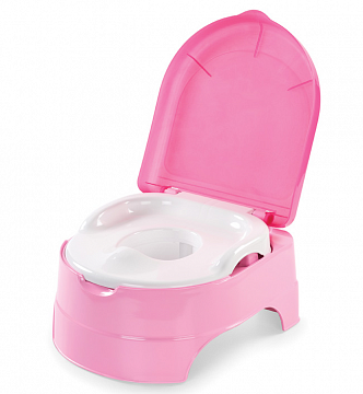 Горшок-подножка (2 в 1) My Fun Potty, розовый Горшок-подножка (2 в 1) My Fun Potty, розовый