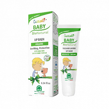 Детский бальзам для губ CUCCIOLO BABY BIO NATURAL, 10 мл Детский бальзам для губ CUCCIOLO BABY BIO NATURAL, 10 мл