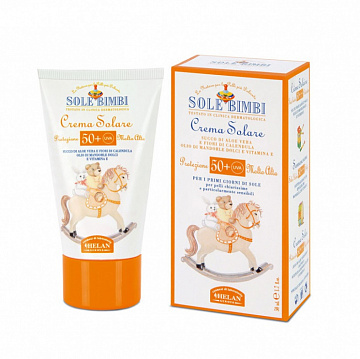 Солнцезащитный крем SPF 50+ (Sole Bimbi) - 50 мл Солнцезащитный крем SPF 50+ (Sole Bimbi) - 50 мл