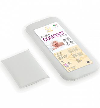 Комплект для коляски Comfort (матрас 35х70, подушка), белый Комплект для коляски Comfort (матрас 35х70, подушка), белый