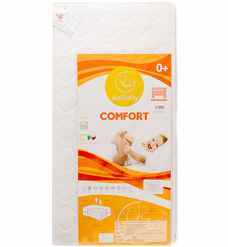 Матрас COMFORT 60х119, белый
