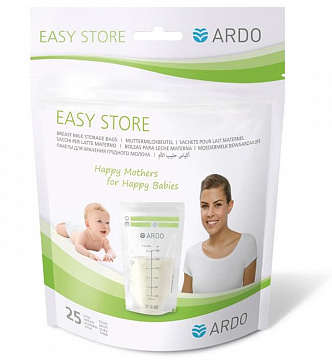 Пакеты для хранения грудного молока Ardo Easy Store Пакеты для хранения грудного молока Ardo Easy Store